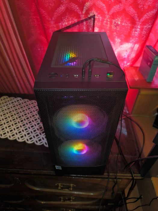 Komputer Gamingowy RX 6600 16GB SSD + Monitor Gratis