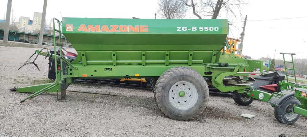 Розкидач мін.добрив  AMAZONE ZG-B 5500, 2017р. РОЗПРОДАЖ