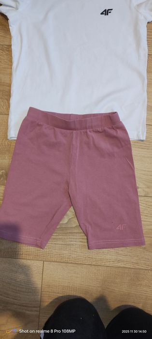 Zestaw gimnastyka sportowy wf dziewczęcy 4f 140