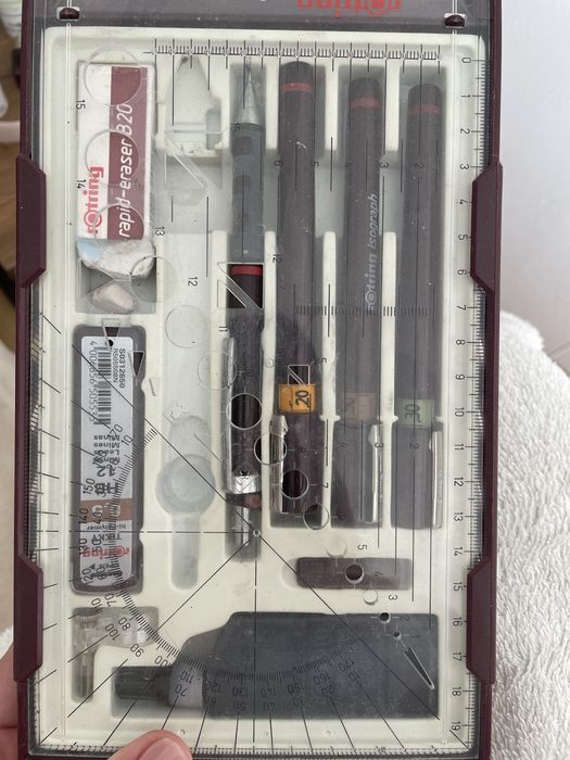 Rotring Drawing набір ізографів ручки для креслення