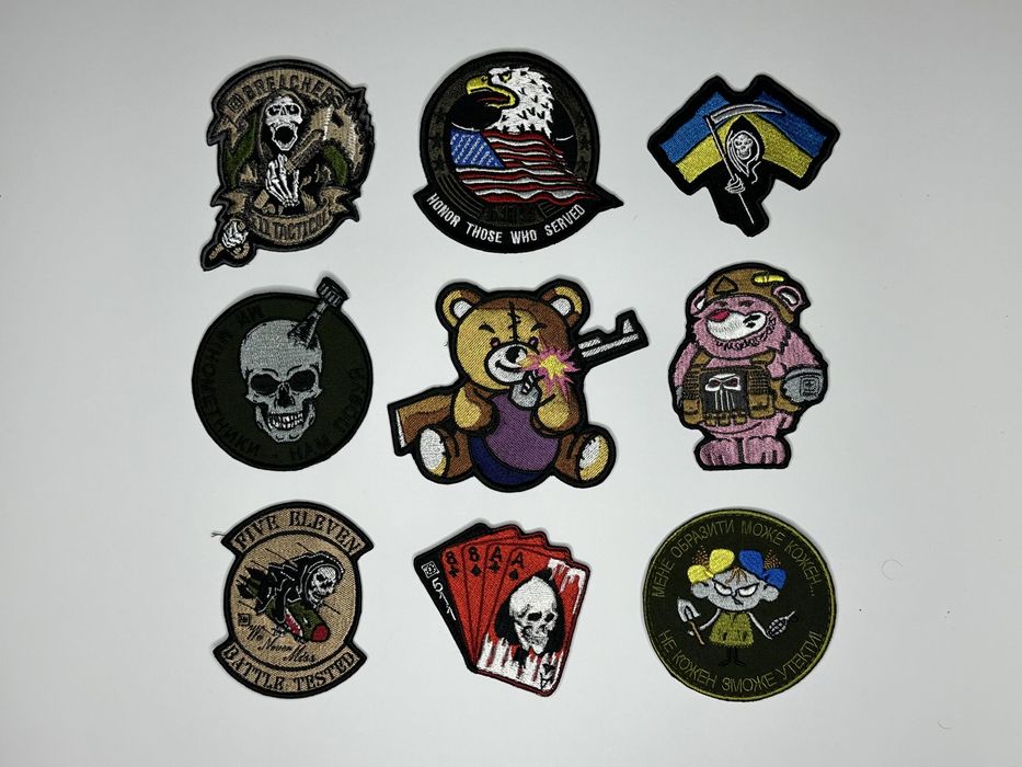 Патчи шевроны от бренда 5.11 премиум качество из США