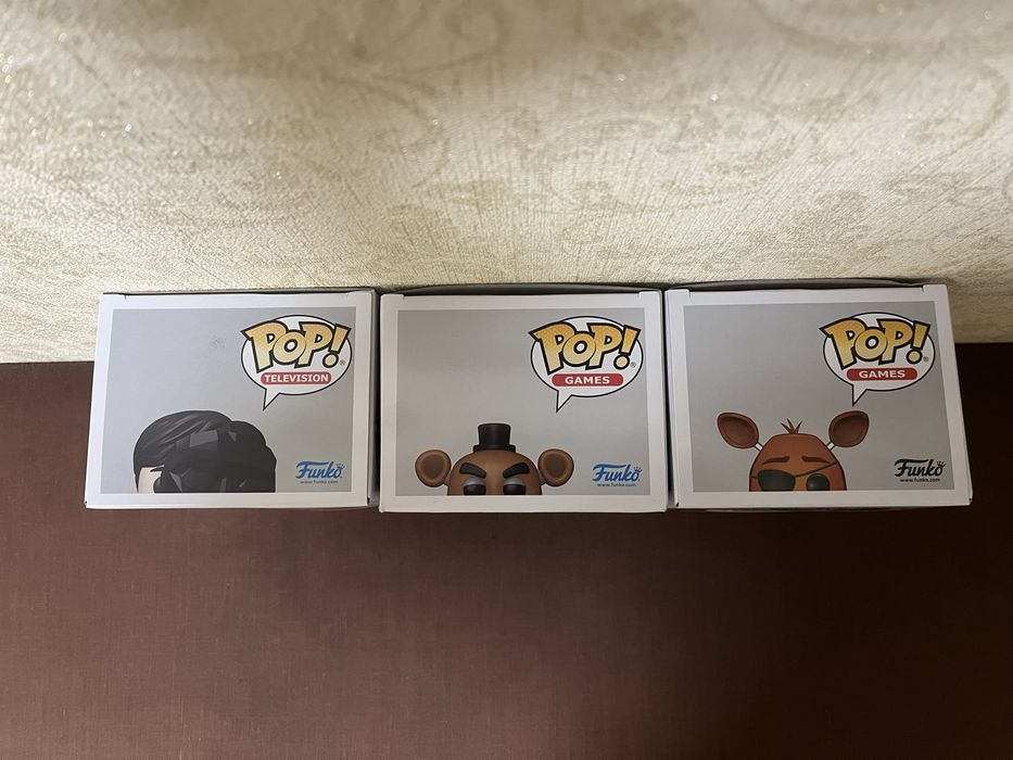 Фігурки Funko Pop! Freddy 1060, Foxy 109, Frontman 1486