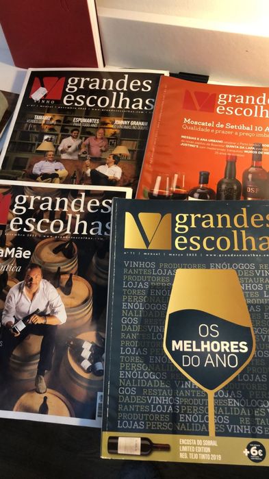 Revistas sobre vinhos