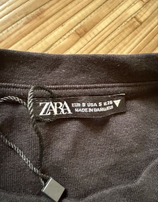 Кофта укорочена кроп топ zara