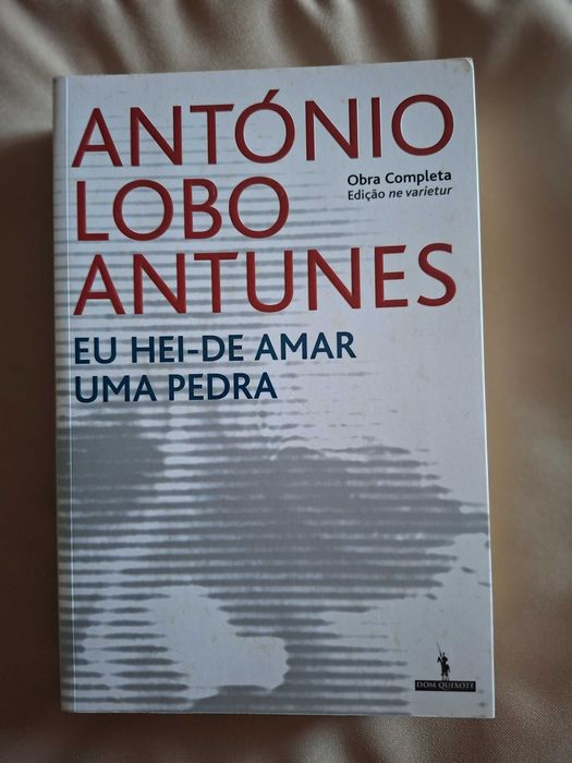 Eu hei-de amar uma pedra - António Lobo Antunes