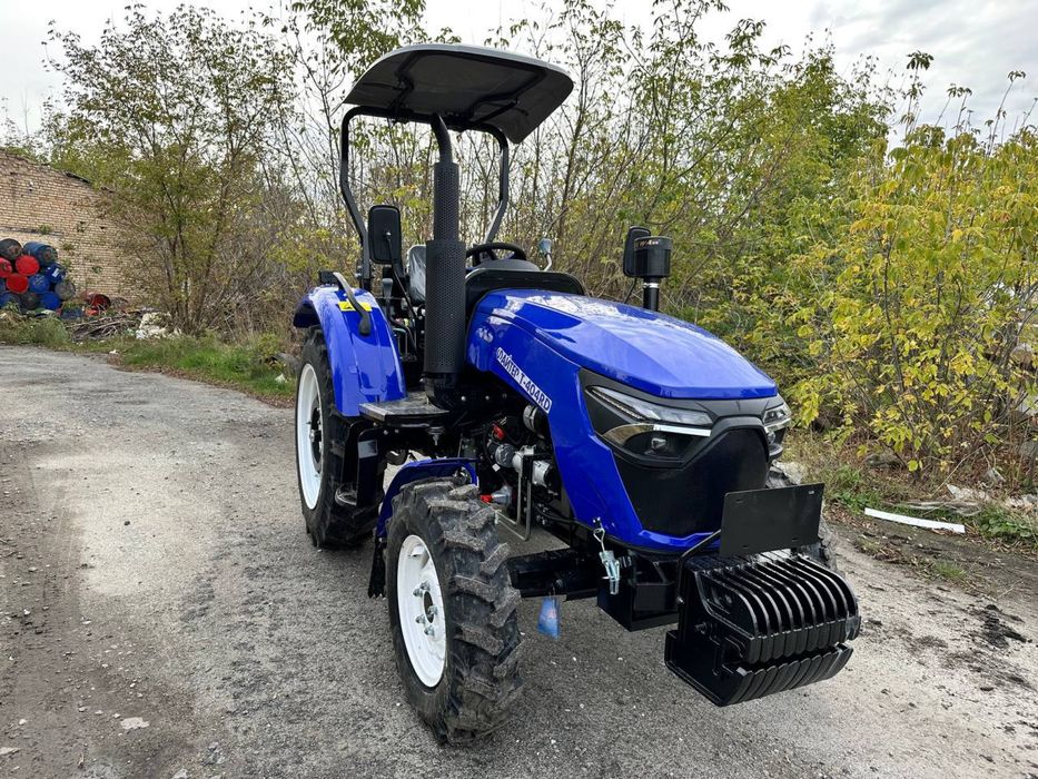 Мінітрактор Файтер TY 404 RD (з козирком+ сережка задньої навіски)