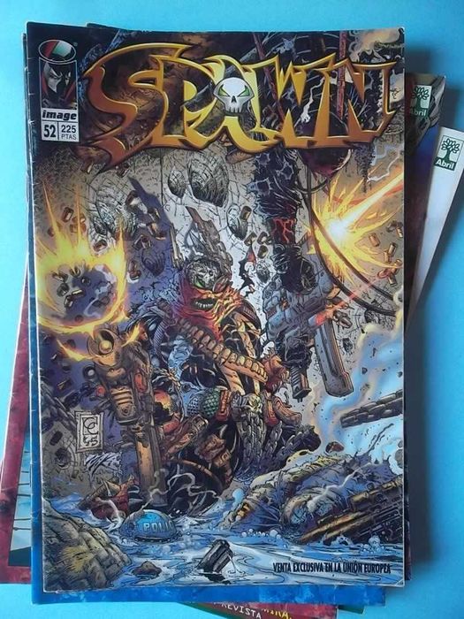SPAWN - 6 revistas, em português e inglês