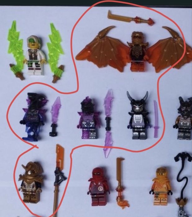 figurki lego ninjago 40 zl