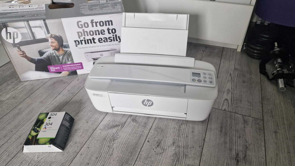 Drukarka atrament 3w1 HP DeskJet 3750 + TUSZE