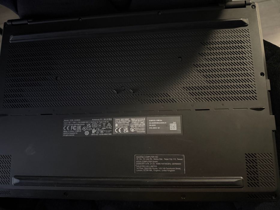 ASUS ROG Zephyrus M16 | i9-12900H | RTX 3070 Ti | 32GB | 1TB + ROG Mouse