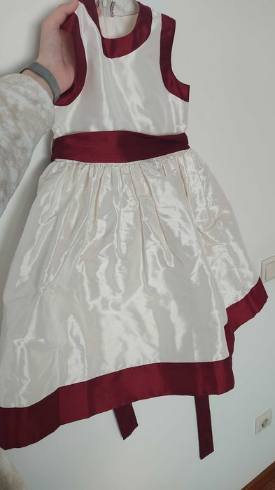 Vestido de cerimónia menina, novo