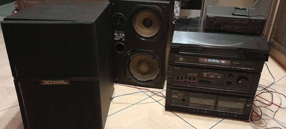 Zestaw audio hitachi HRD MD50 HT MD30