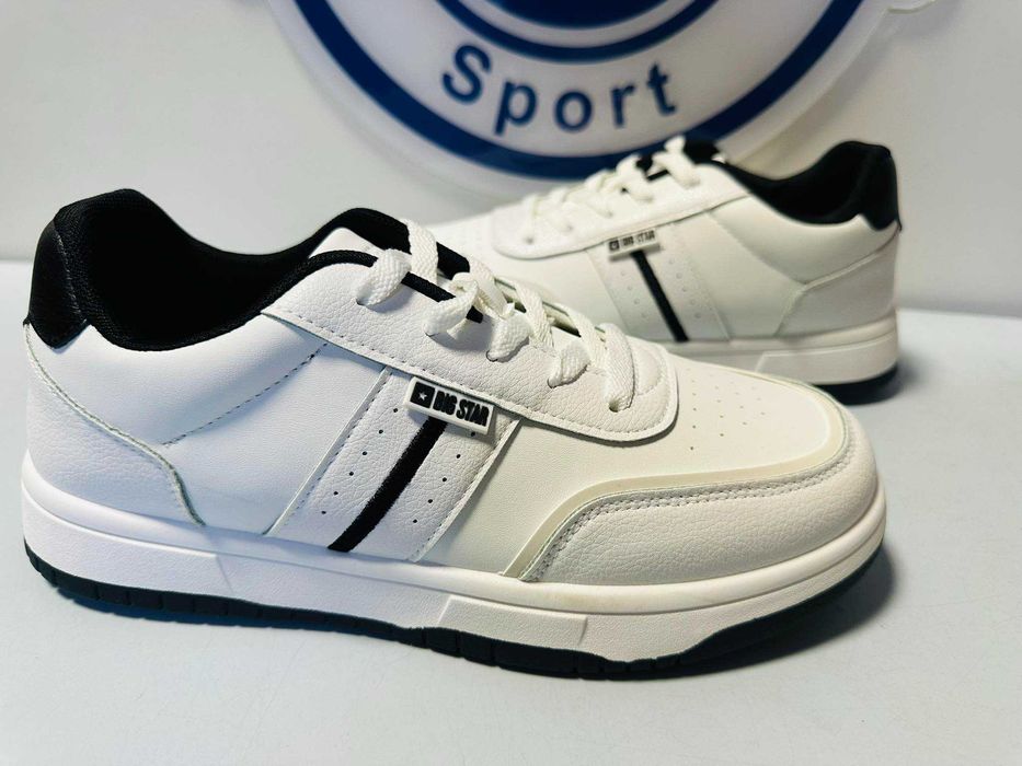 Big Star sneakersy męskie białe 40 - 45   RR174263