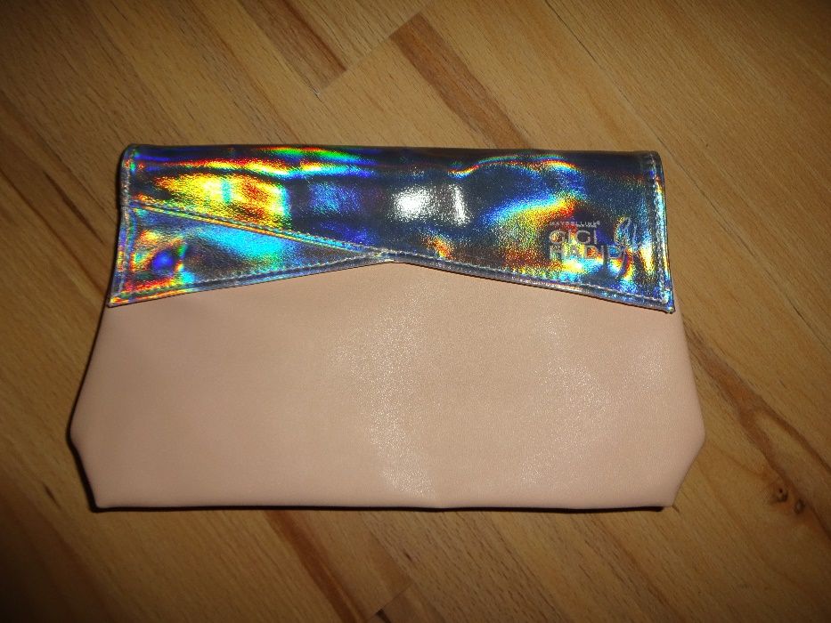 GIGI HADID Maybelline New York pastelowa hologramowa NOWA kosmetyczka