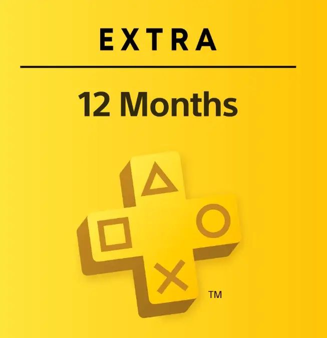 Підписка PS Plus Extra 12 місяців