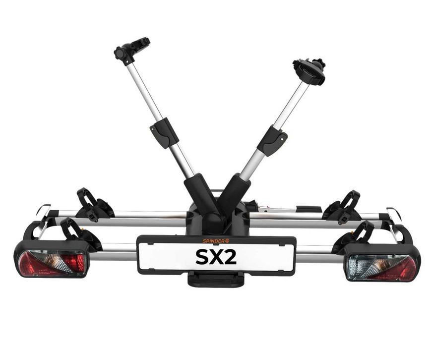 Bagażnik SPINDER SX2 TX2 na2+1 rowery Ebike uchył na hak jak Epos