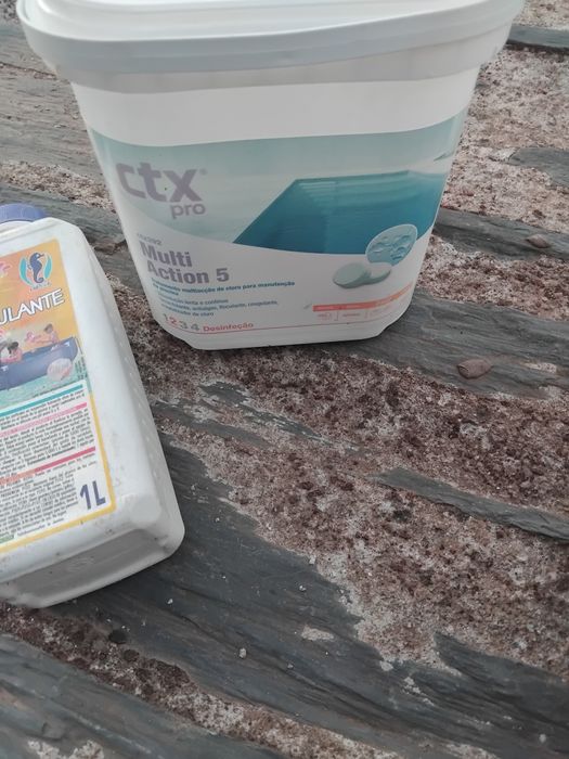 Piscina como nova usada 2 vezes