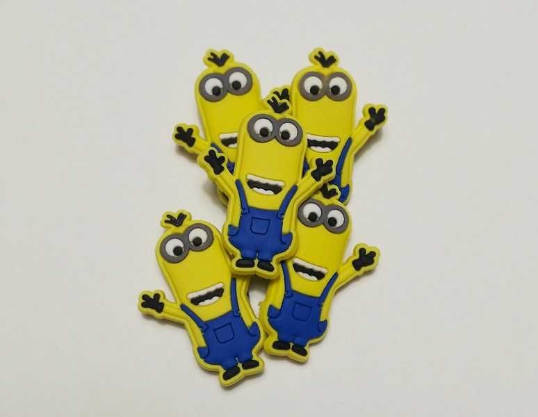 Minion Pins for Crocs-Style Footwear or Bracelets