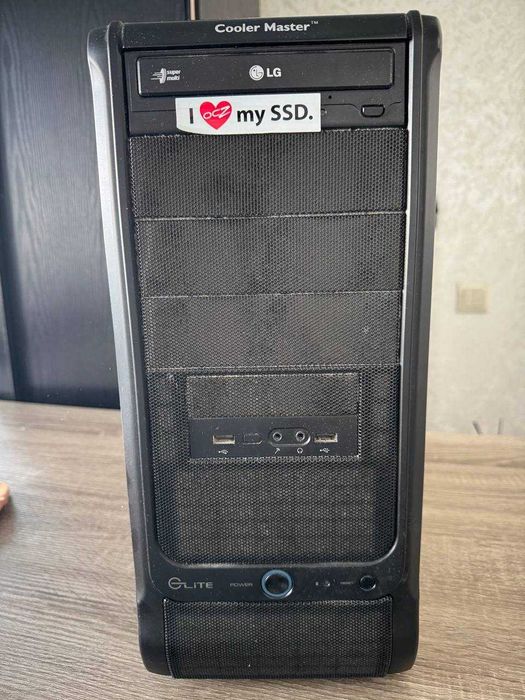 Системний блок i7-3820|16Gb DDR3|RX5500 8Gb|2TB +Монітор 24" Samsung