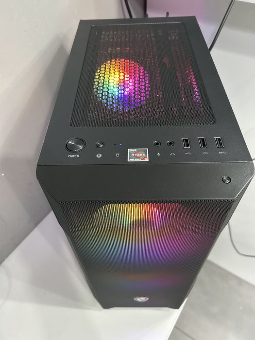 Komputer Gamingowy: Dyski 1250GB/16GB RAM/Ryzen 5 4500-3,6GHz/RTX -8GB