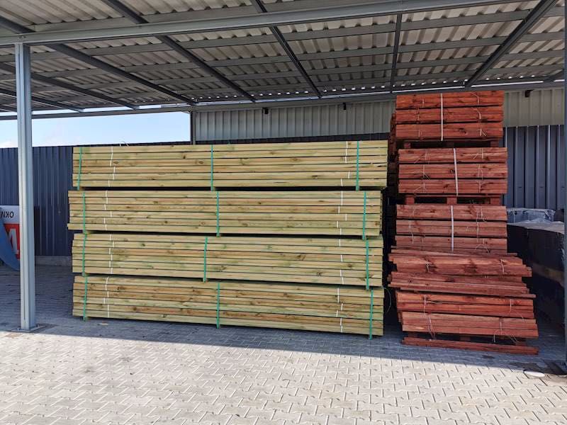 Łaty Dachowe 40x60x4000 impregnowane łata 40x60 Podbitka Więźba