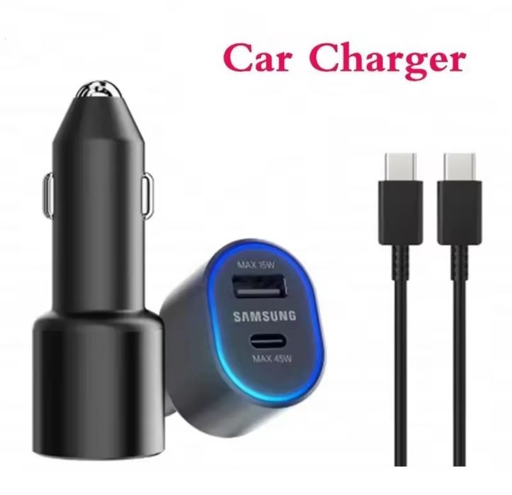 Carregador Auto Samsung 45w