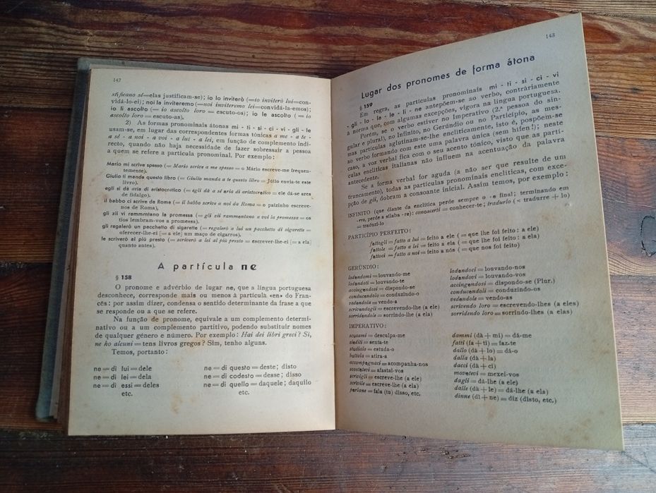 Livro Raro "A Língua Italiana" Giacinto Manuppella (1952)