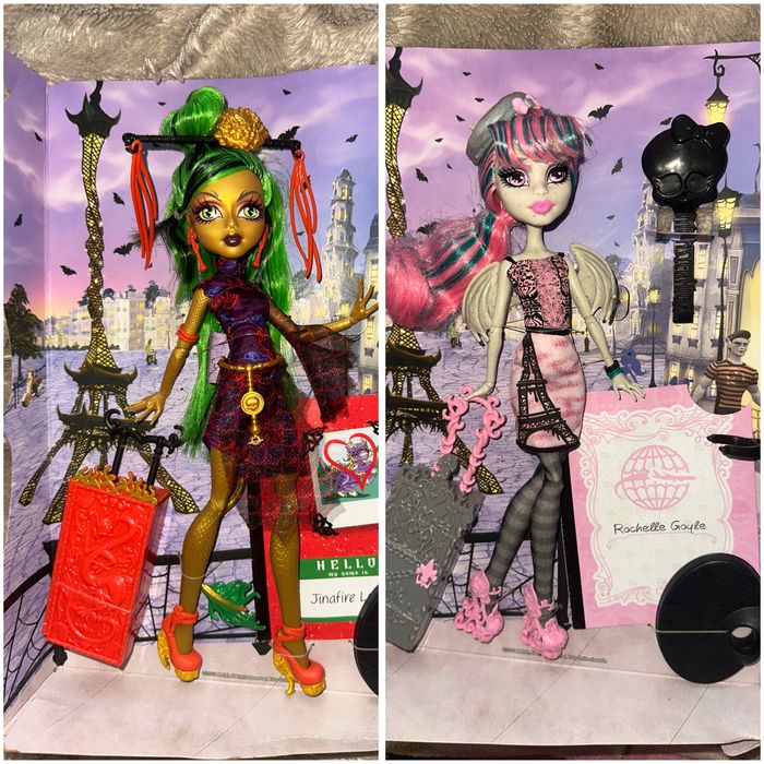 Monster high Rochelle Джинафаер монстер хай Рошель Скариж