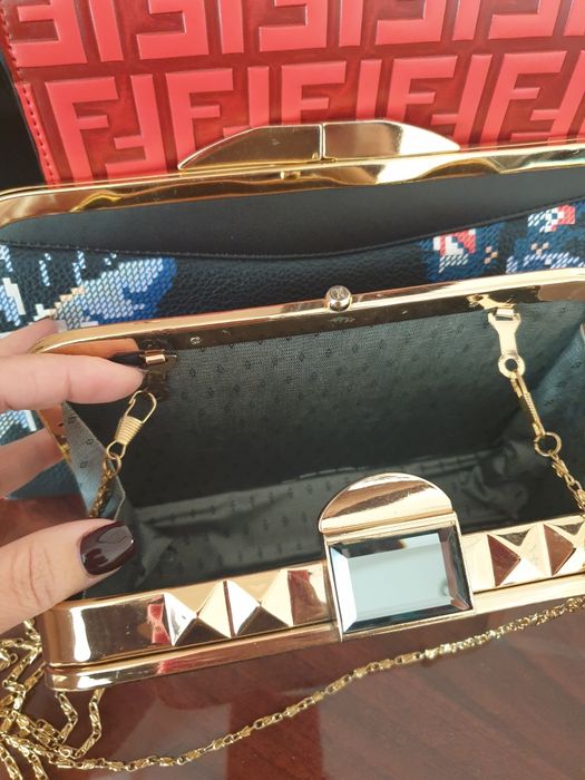 Клатч золотий колір.Виробник Туреччина.