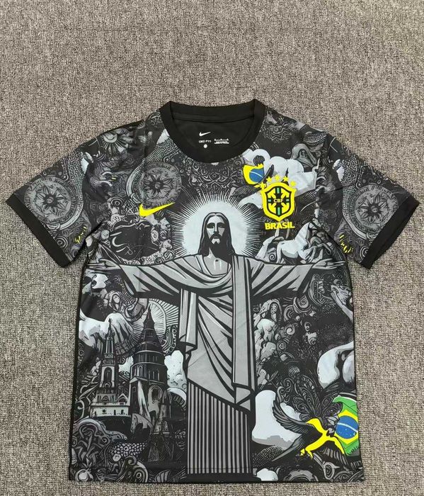 Specjalna edycja koszulki piłkarskiej Brazylii na sezon 24/25