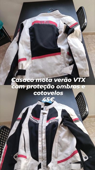 Casacos /Luvas e botas de mota