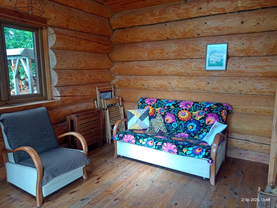 Klimatyczny drewniany domek na wynajem