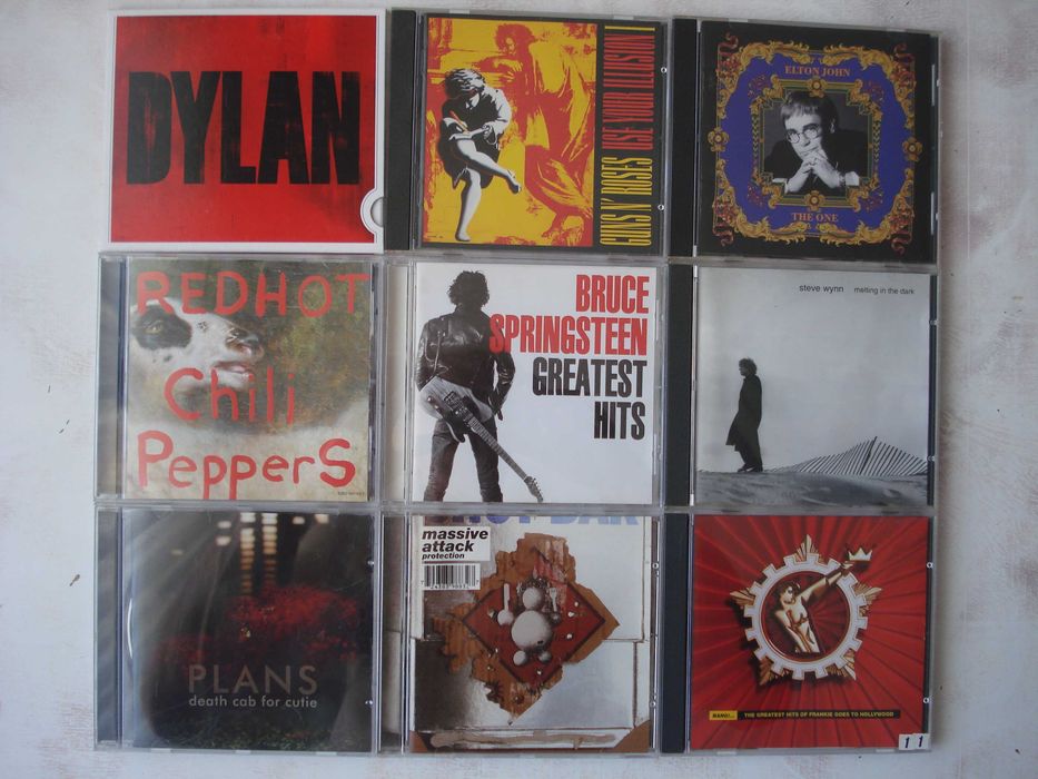 Колекція імпортних CD-дисків (рок, 160шт.)
