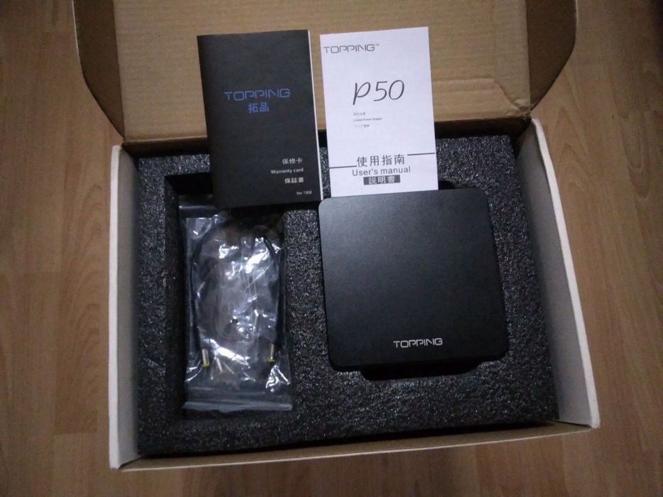 Линейный блок питания Topping P50 Black