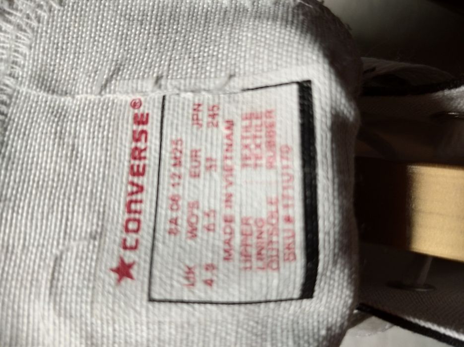 Кеди Converse р 23.5cм,,22.5см, 20.5см.  Нові, Vietnam
