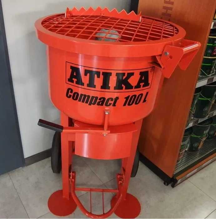 Betoniarka mieszalnik mikser ATIKA Compact 100L kleju zaprawy tynków