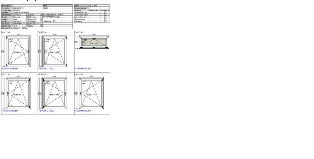 Okna PVC- nowe. Elegant 76