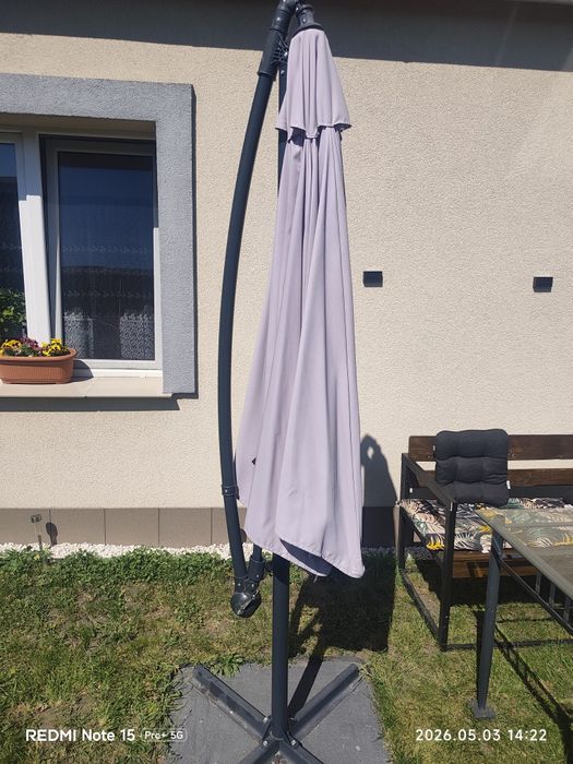 Parasol ogrodowy średnica 3m