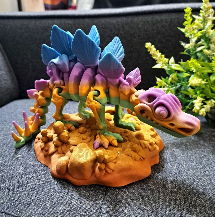 Stegozaur dinozaur