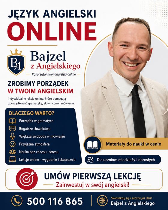 Lekcje z angielskiego online