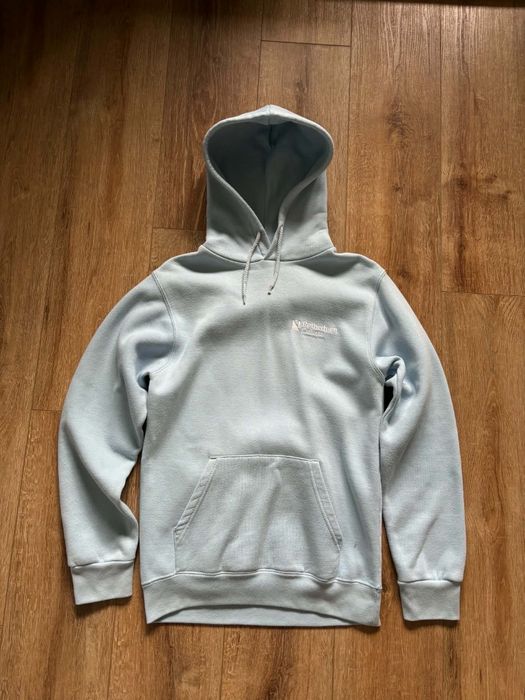 Jasnoniebieska bluza z kapturem hoodie S