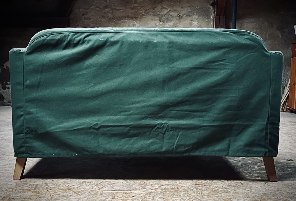 Kanapa ikea z pokrowcem LINANAS