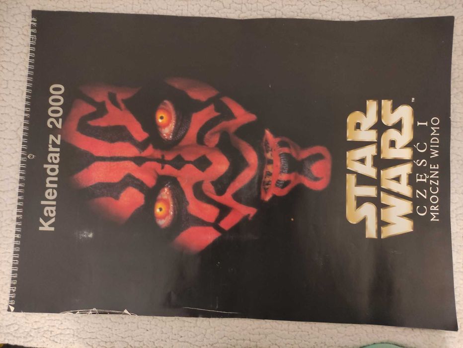 Kalendarz Star Wars z 2000 roku