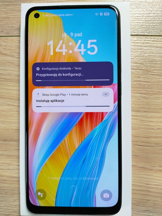OPPO A78 128 GB czarny – bardzo dobry stan, komplet akcesoriów