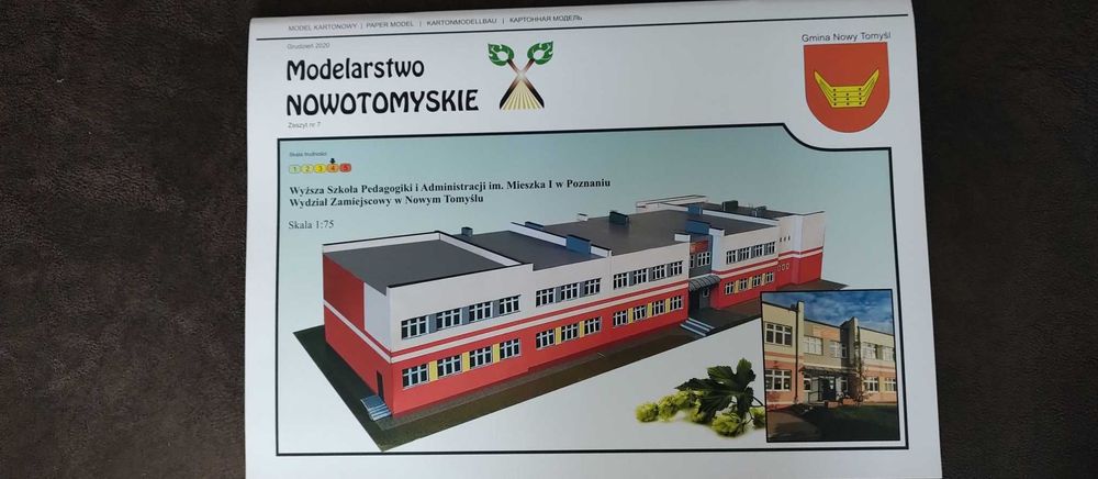 Modelarstwo kartonowe WSPiA Nowy Tomyśl