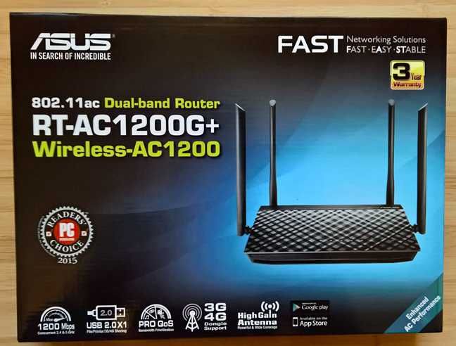 ASUS RT-AC1200G+ Router64283900145154120