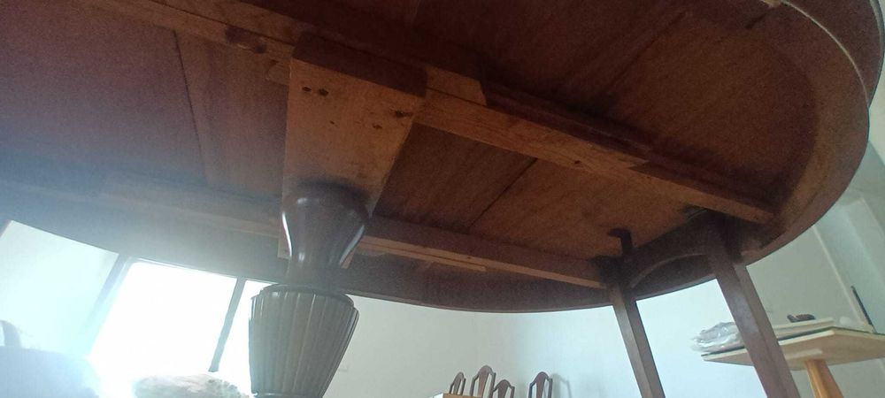 Mesa | Pe de Galo | Extensivel | Estilo Ingles