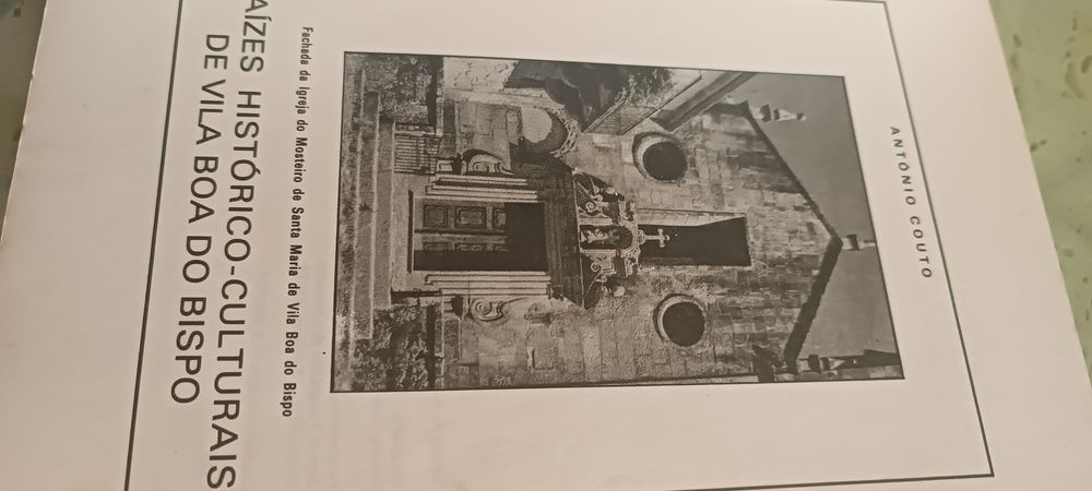 Antigo livro Raízes Historico-Culturais  de Vila BOA DO BISPO