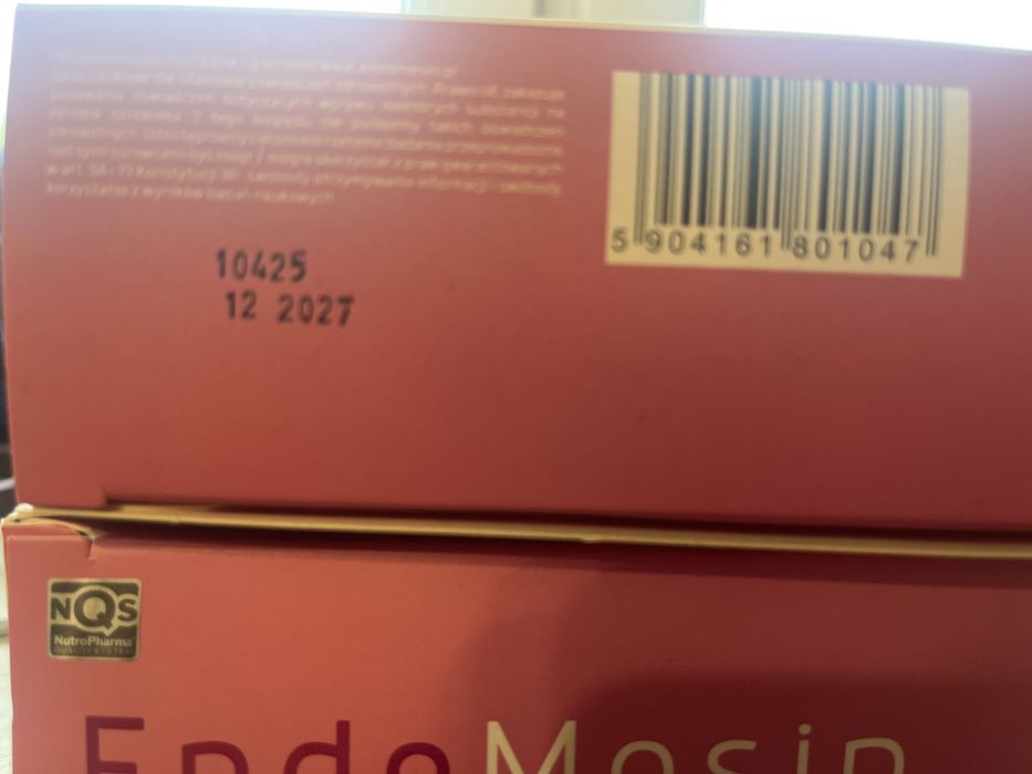 Endomesin cale opakowanie 2027r  plus 12 tabl 08.2026