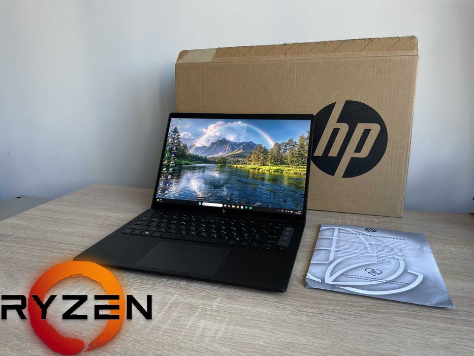 HP Dragon Pro 14 Rzen 7 7736 32 ddr5 1Tb Radeon 680 Bat 13ч TypC 1.5кг